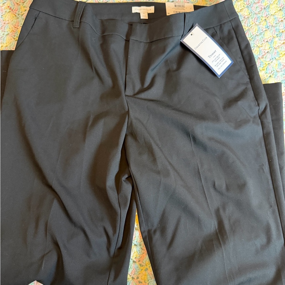 Charter Club Classic Black Pantsuit